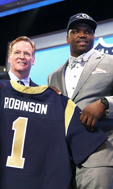Rams' Robinson isn't flashy, but plans to make splash on next level